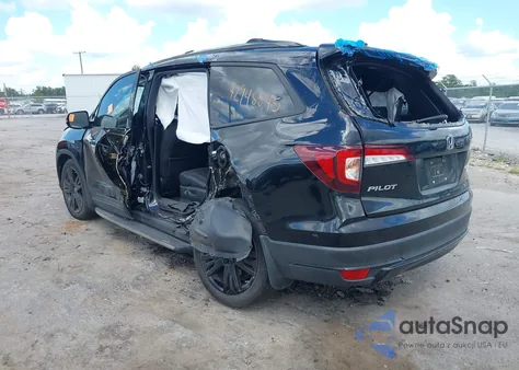 2020 Honda Pilot Awd Black Edition from USA, damaged, VIN 5FNYF6H72LB006037